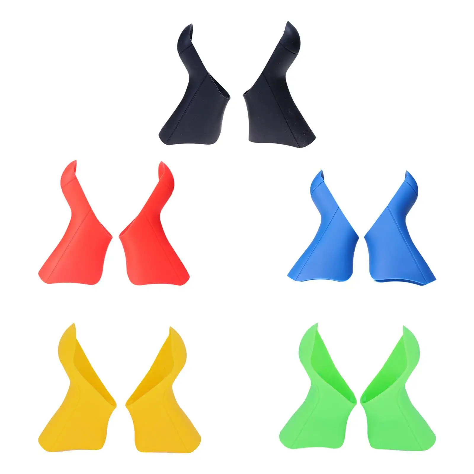 2 шт. силиконовые чехлы на ручки велосипеда тормозные рычаги