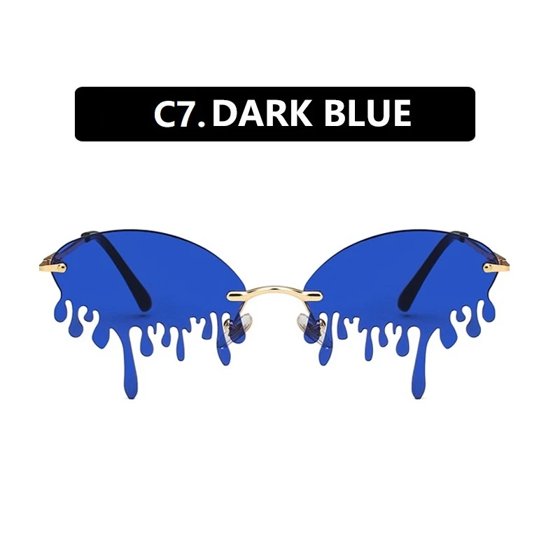 Легкие овальные UV400 HD линзы переменного тока металлическая оправа без оправы