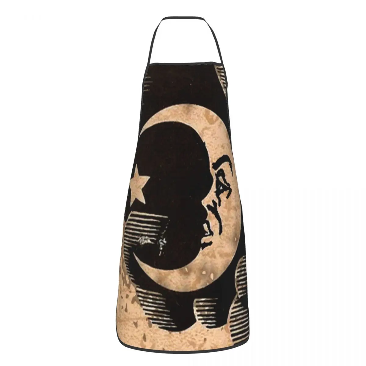 

Witch Board Ouija Moon Apron Women Men Unisex Bib Halloween Occult Cooking Kitchen Tablier Cuisine Chef Baking