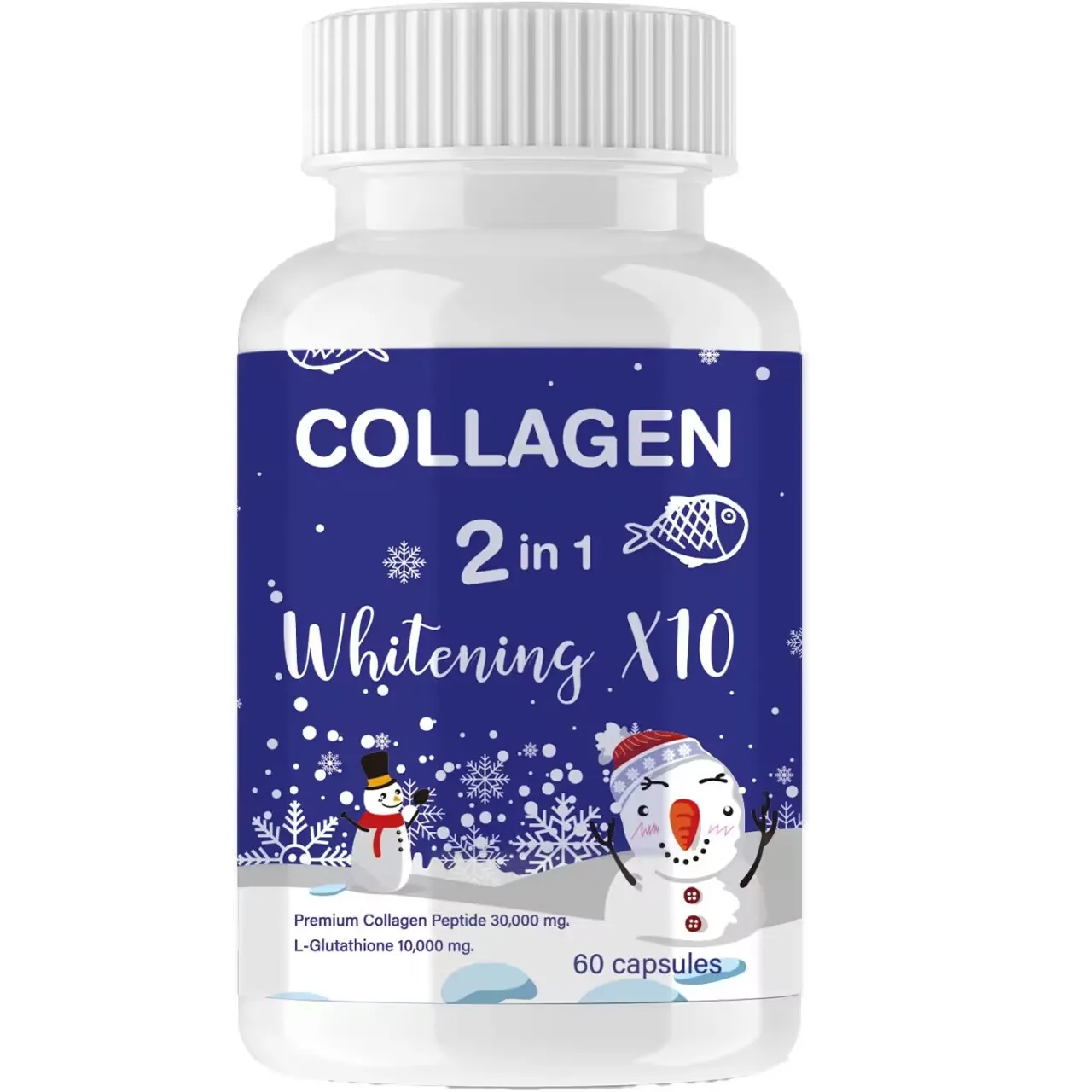 

60 pills collagen capsules supplement nutrition beautify beautify the skin improve resistance reduce wrinkles health food