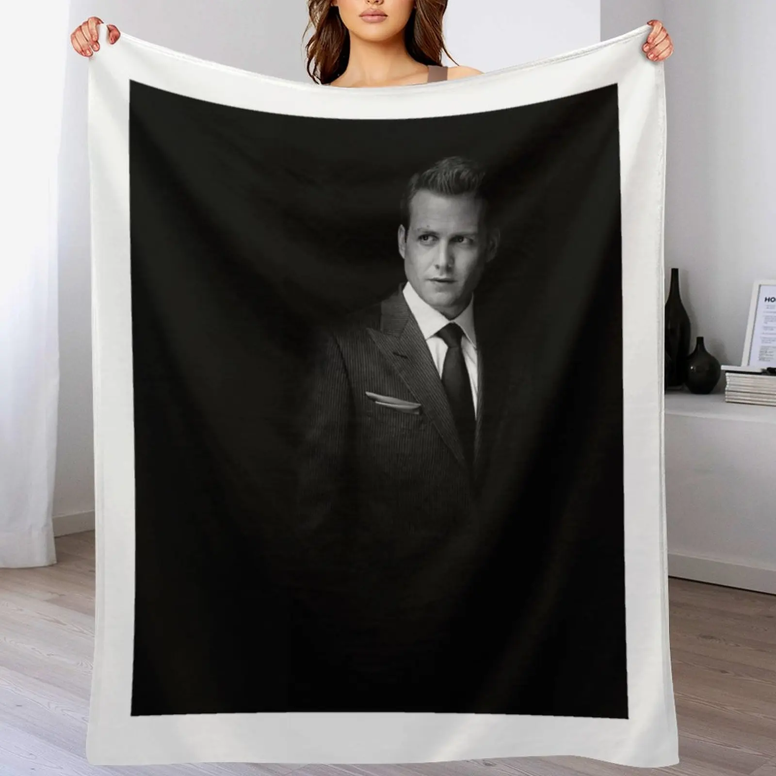 Harvey Spectre. Одеяло Одиночные волосы Одеяла