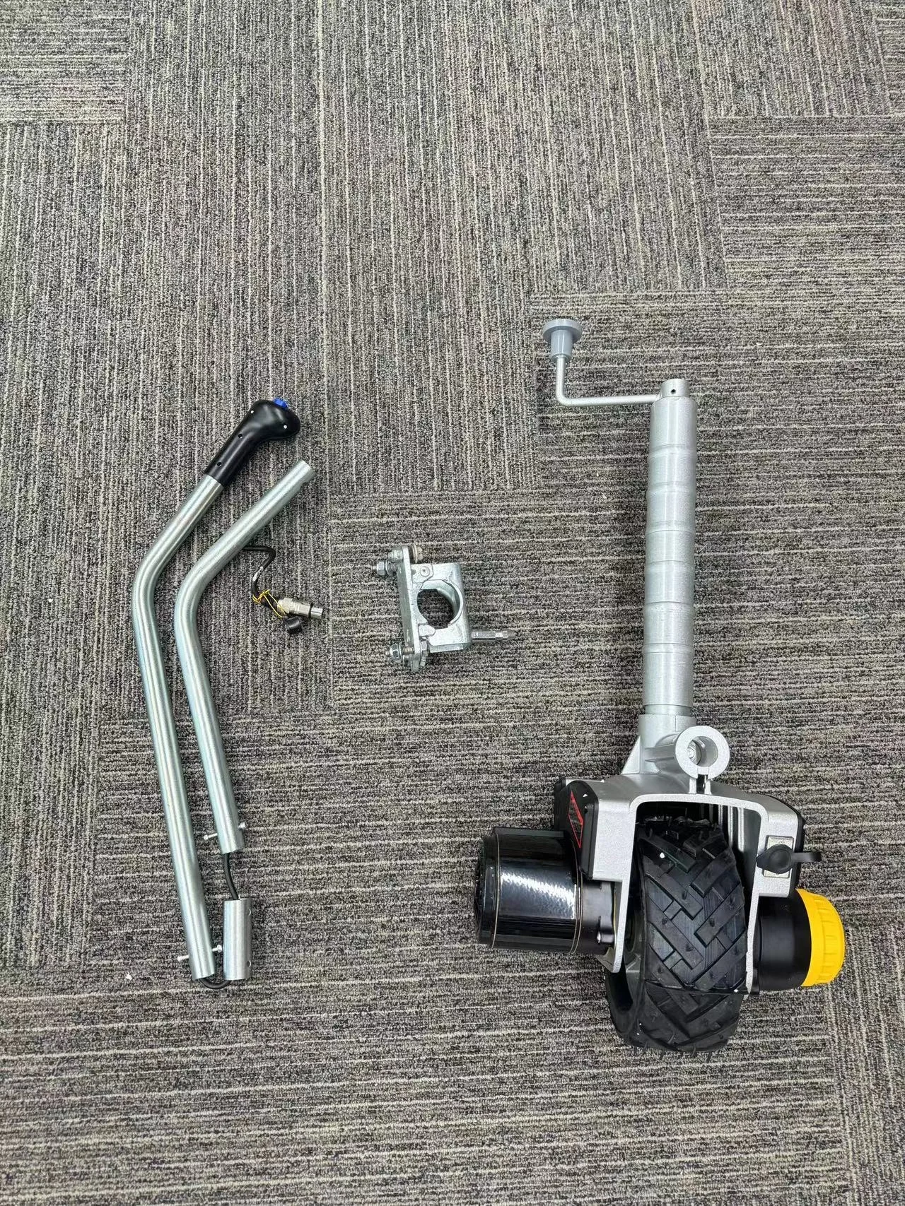 12v Electric Jockey Wheels 5000lbs Dolly Boat Trailer Mover Jack Caravan Jocky Wheel