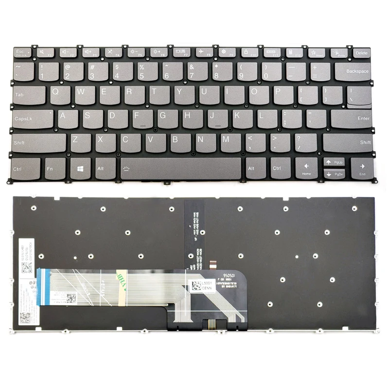 

Новинка для Lenovo IdeaPad Flex 5-14ALC05 5-14ARE05 5-14IIL05 5-14ITL05 Yoga Slim 7-14ARE05 7-14IIL05 7-14ITL05 клавиатура с подсветкой US