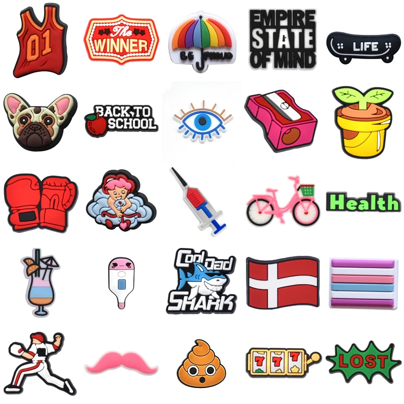 

Подвески для обуви, Детские дизайнерские булавки, аксессуары для джинсов, обуви, украшения, летние женские подвески для крокса, рождественские подарки для крокса, очарование