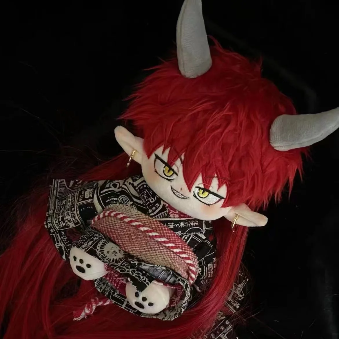 

Demon Akura-Ou Attributes Anime Kamisama Love Kamisama Kiss Cute Plush Cotton Body Change Clothes Plushie 20cm Cosplay Gift