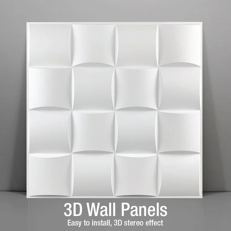 30x30 см 3d художественная гипсовая резка геометрическая алмазная резная древесина