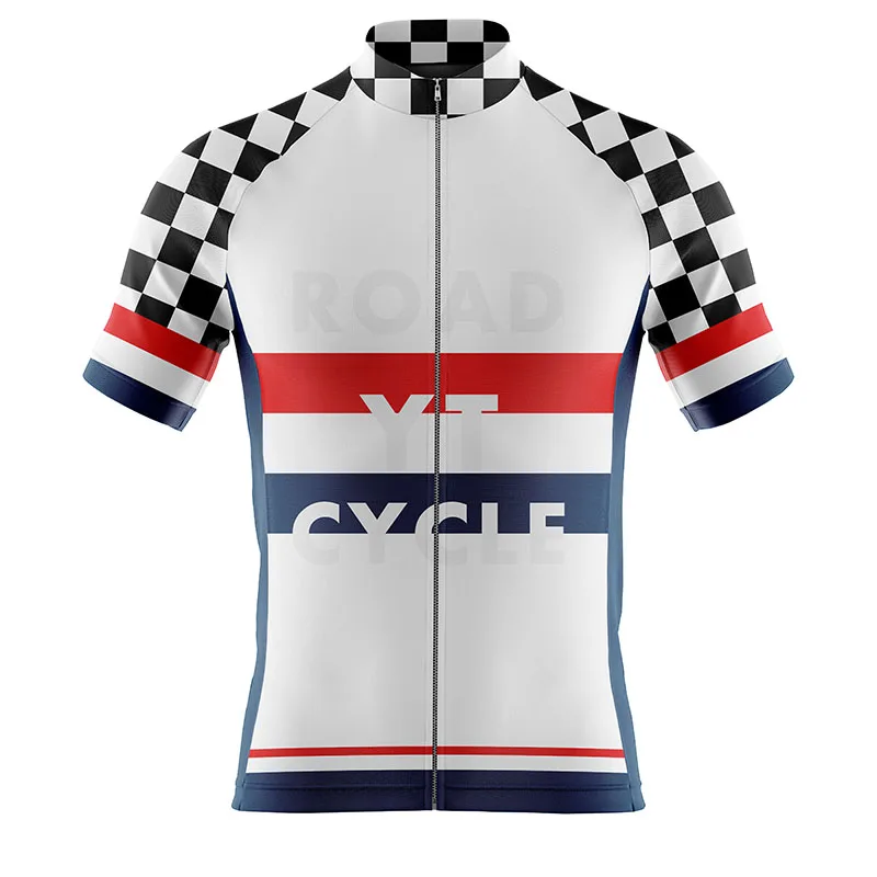 

YTCYCLE Cycling Jersey Pro Team Summer Short Sleeve Men Downhill MTB Bicycle Clothing Ropa Ciclismo Maillot Quick Dry Bike Shirt