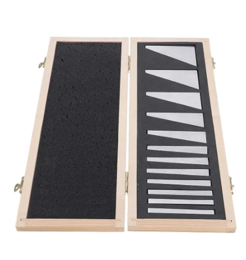 

Novo 12 шт. набор точных угловых блоков 1/4 a 30 градусов манометр фрезерный станок Инструменты