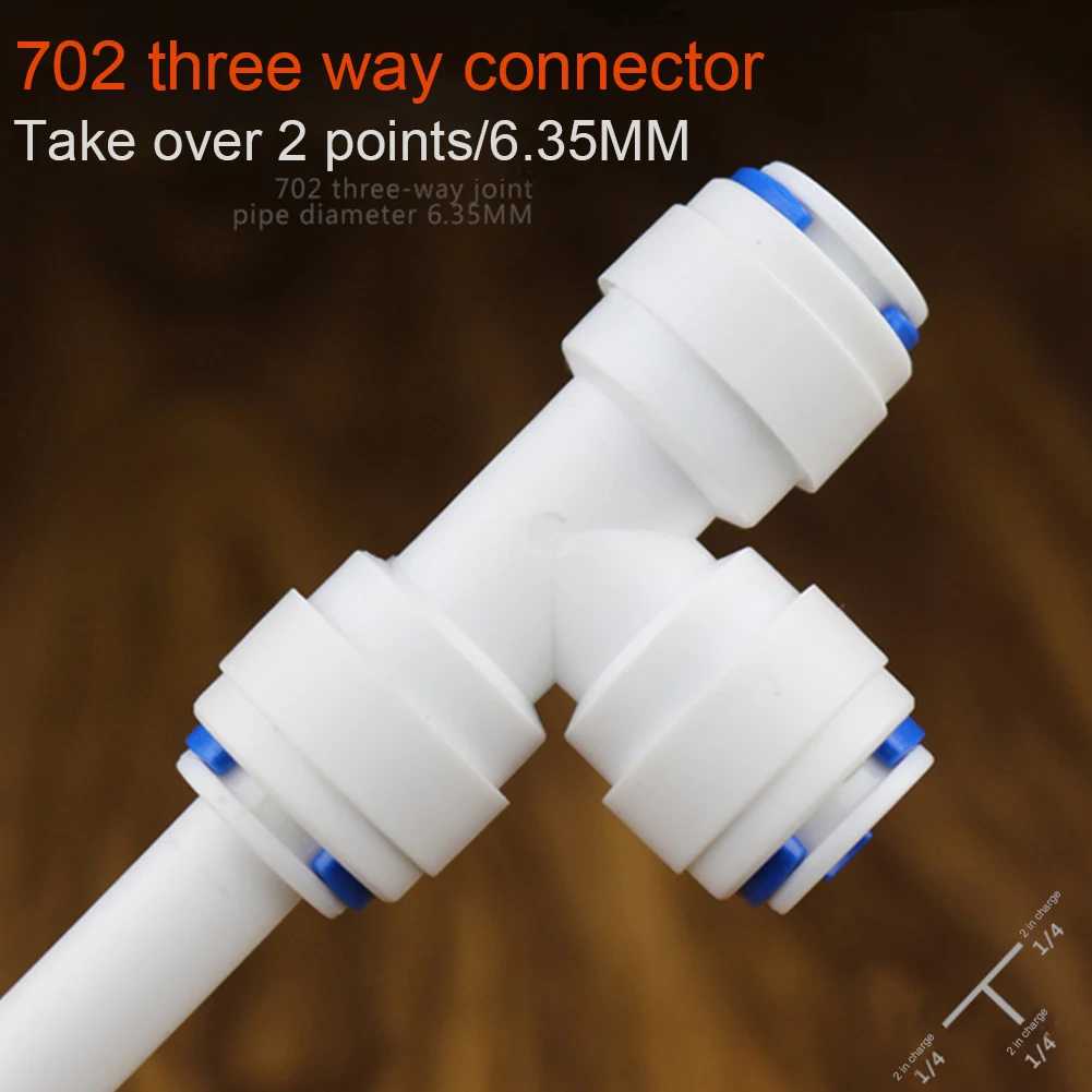 

Hose Kitchen Plumbing Home Water Purifier Connectors Set Easy Install Tubing Reverse Osmosis Systems Replacement Parts Flexible