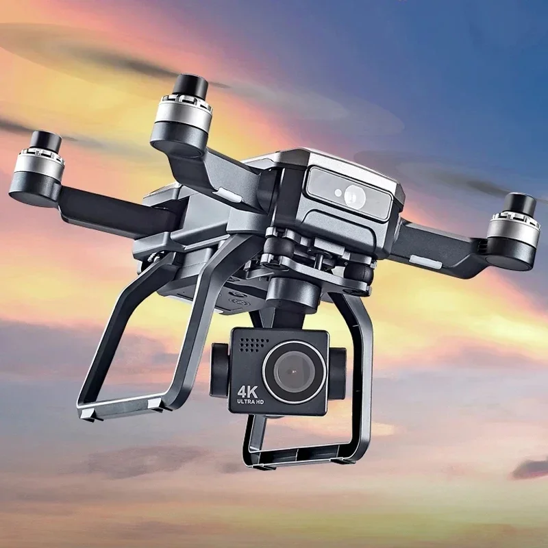 Фото SJRC F7s 4K PRO Дрон 4K для предотвращения осалона GPS 5G WiFi 3-осевой подвес EIS FPV Бесщеточный квадрокоптер Дрон для предотвращения препятствий 3 км №3