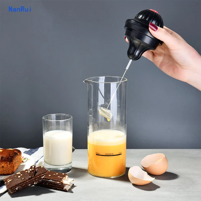 

Electric Milk Frother Cup Portable Coffee Blender Fruit Juice Foamer Maker Shake Mixer Jug Cup Whisk Drinkware Water Bottle