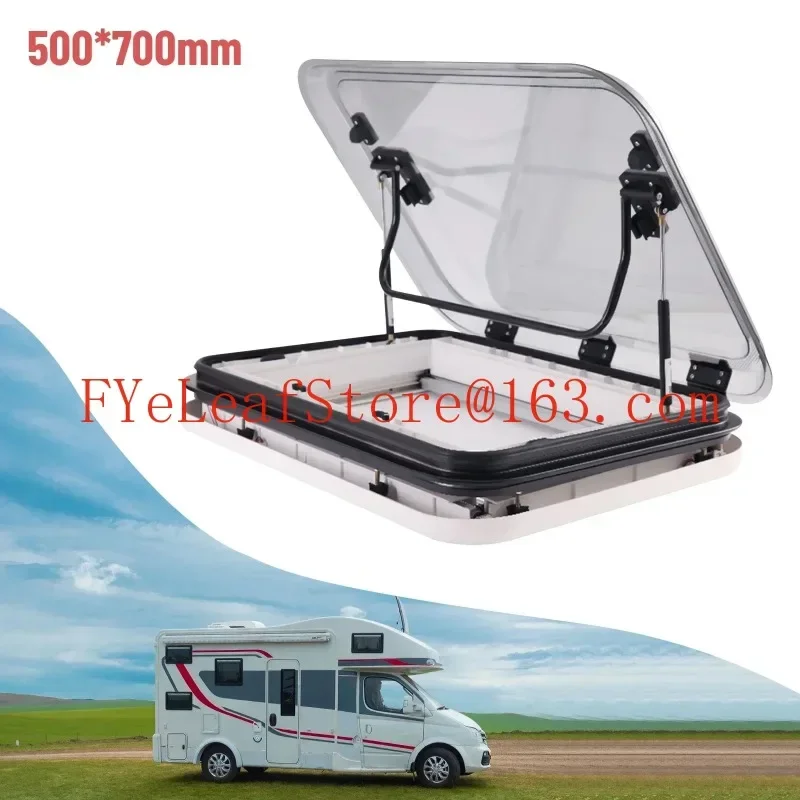 Большой фургон RV Skylight крыша Вентиляционный люк 3 размера с светодиодный 500/700/800x500