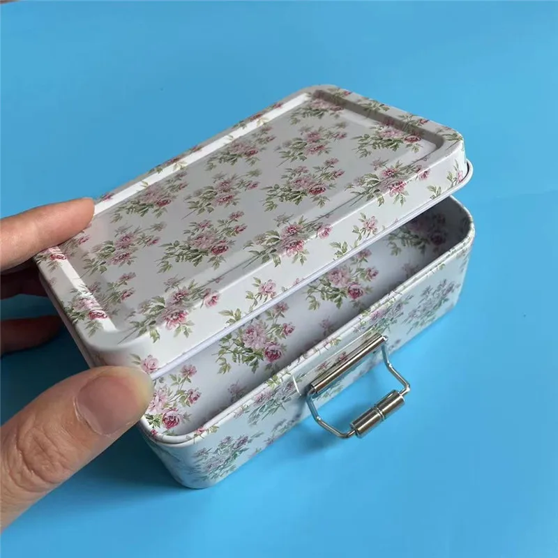 Винтажная модель с крышкой-прочная коробка для печенья и конфет органайзер в