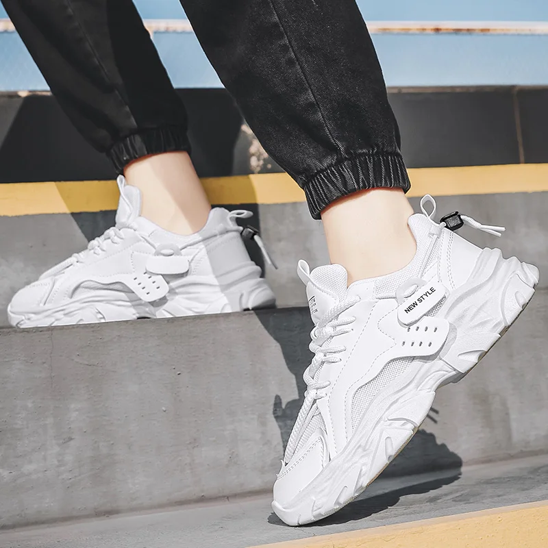 Мужские кроссовки высокого качества для отдыха на открытом воздухе удобная