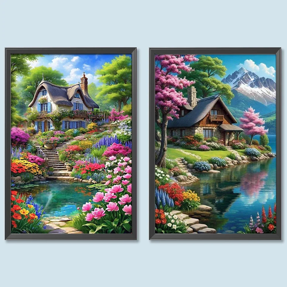 5D DIY полная круглая дрель частичная алмазная живопись AB искусство декор для