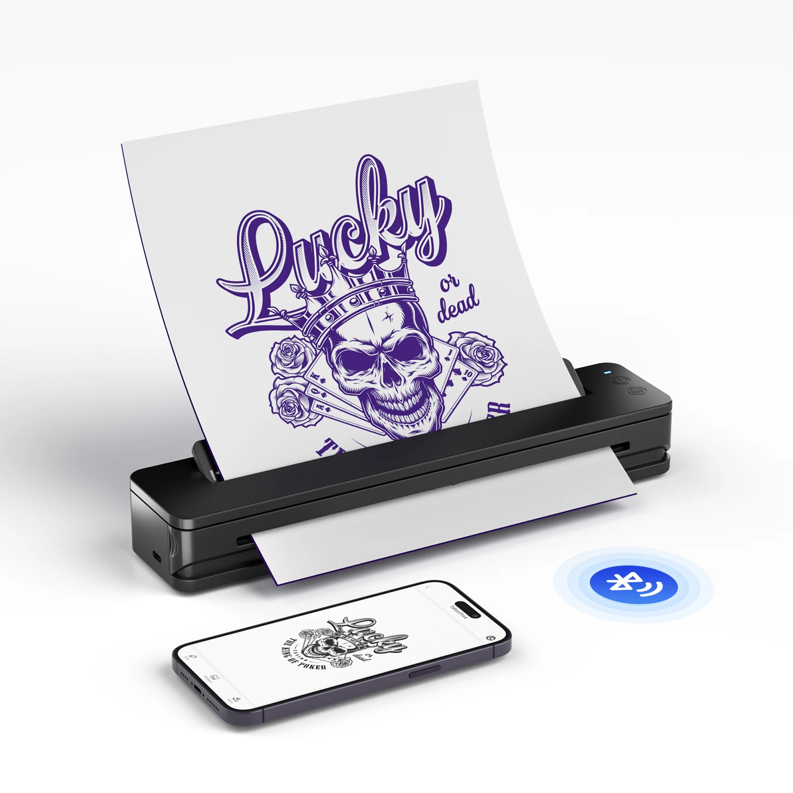 Трафаретный принтер для татуировки термокопировальный аппарат A4 портативный