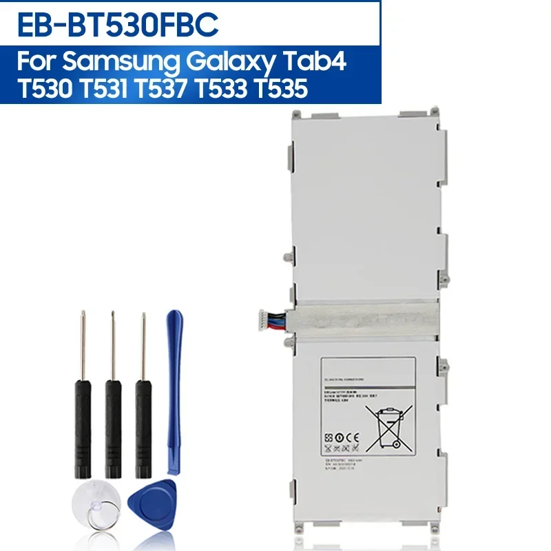 Сменный аккумулятор для планшета EB-BT530FBC Samsung GALAXY Tab4 Tab 4 T530 T531 T537 T533 T535 EB-BT530FBE/FBU 6800
