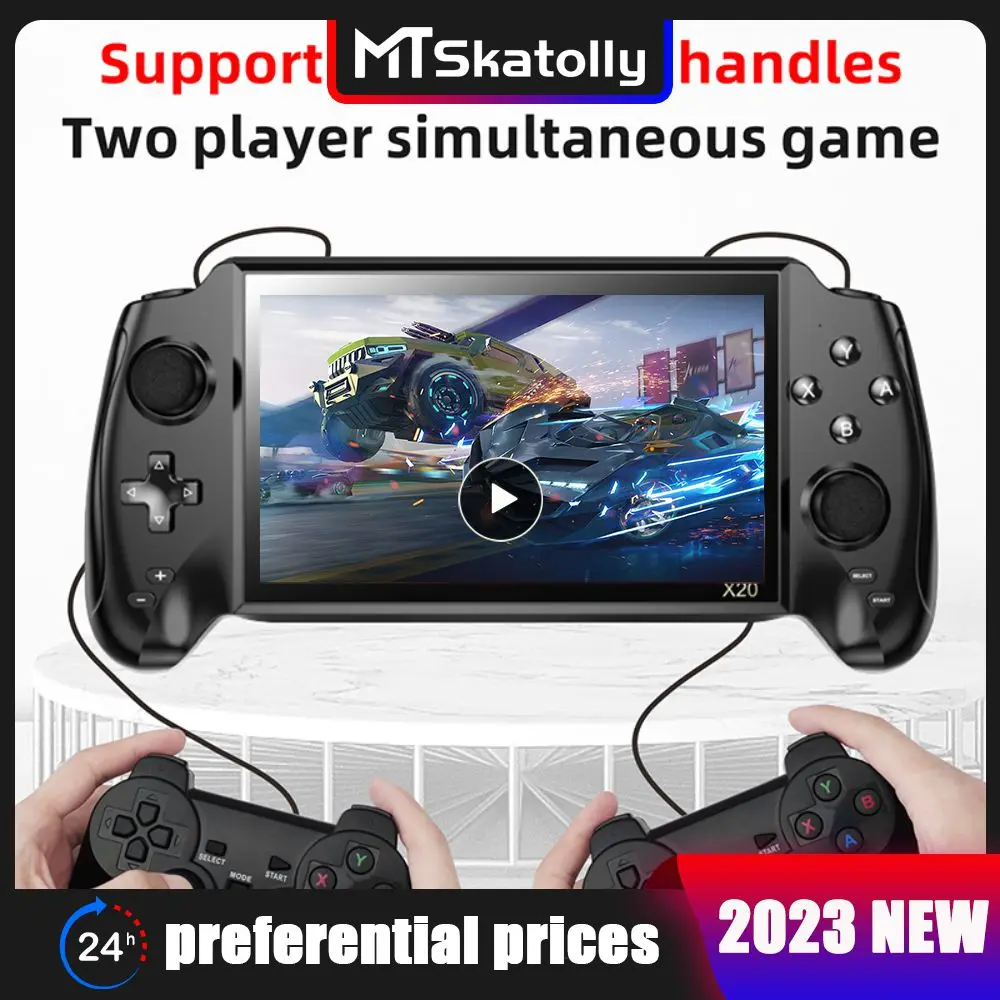 

Ретро-Консоль ностальгия для двух игроков, 5,5 дюймов, игровой автомат с большим экраном, ручные Hd 8 симуляторы