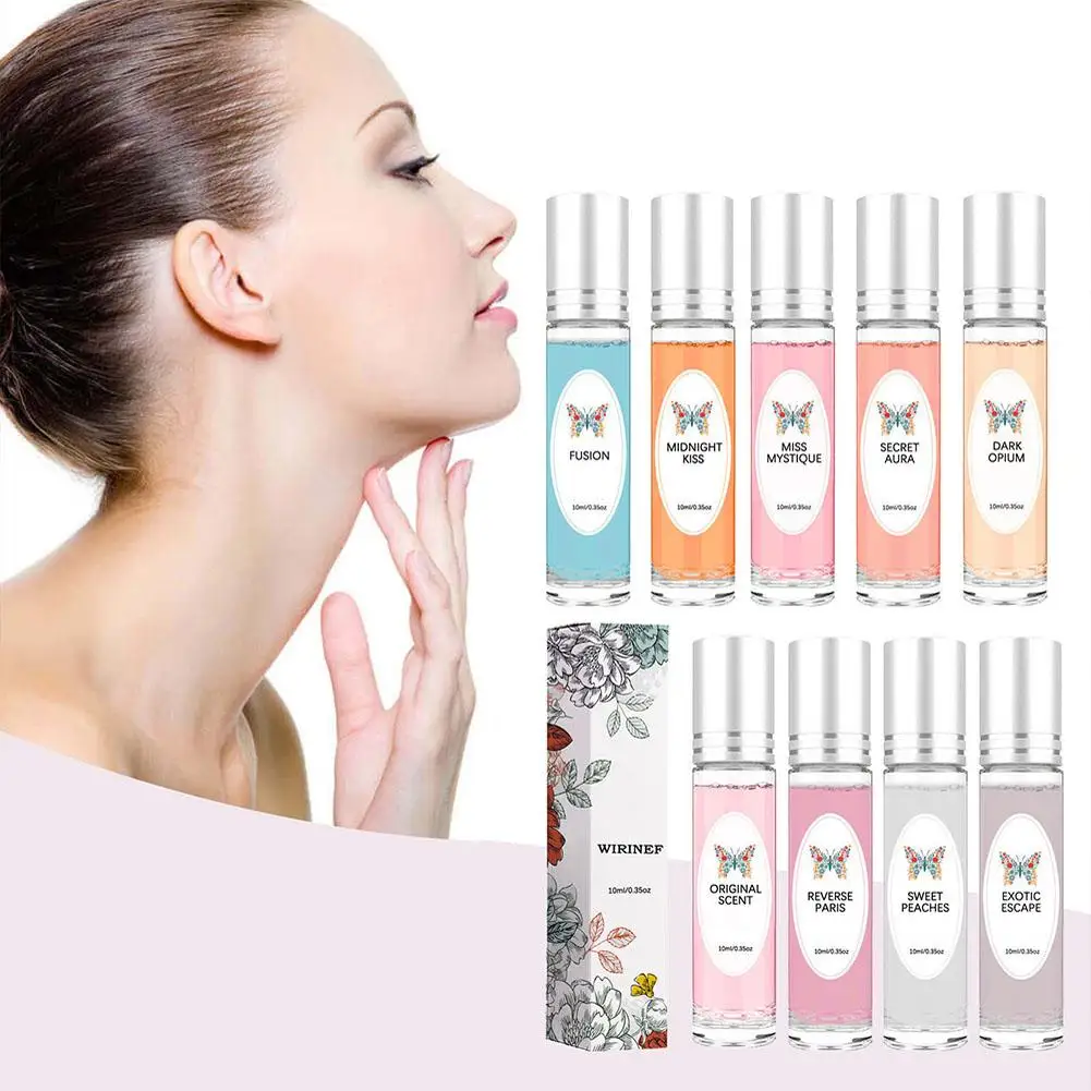 10ml High Quality Long Lasting Fragrance Eau De Parfum Women Perfume Floral Scent Pheromone Charm Body Spray For