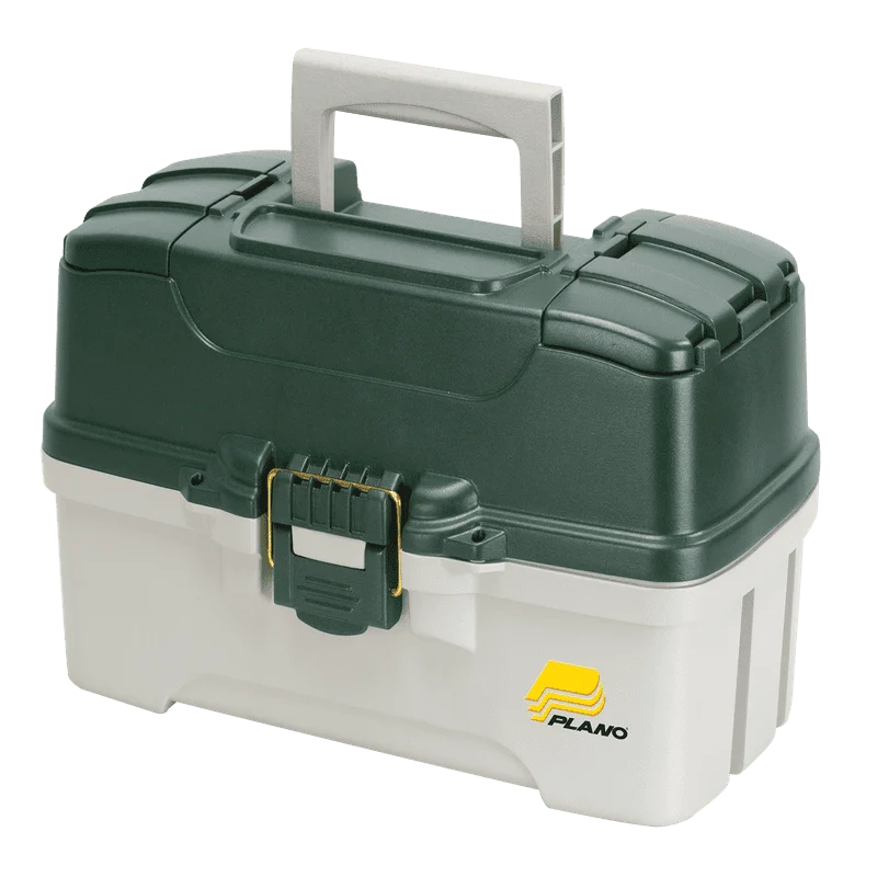 

Molding Co 620304 3 Tray Green & White Tackle Box