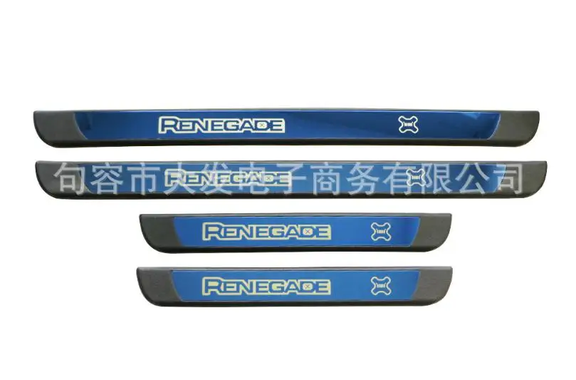 

Автомобильные аксессуары для Jeep Renegade 2015, 2016, 2017, 2018, 2019, 2020, пороговое покрытие