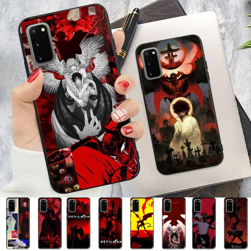 Anime D-Devilman C-Crybaby Phone Case For Samsung S 9 10 20 21 22 23 30 24 Plus Lite Ultra FE S10lite Fundas