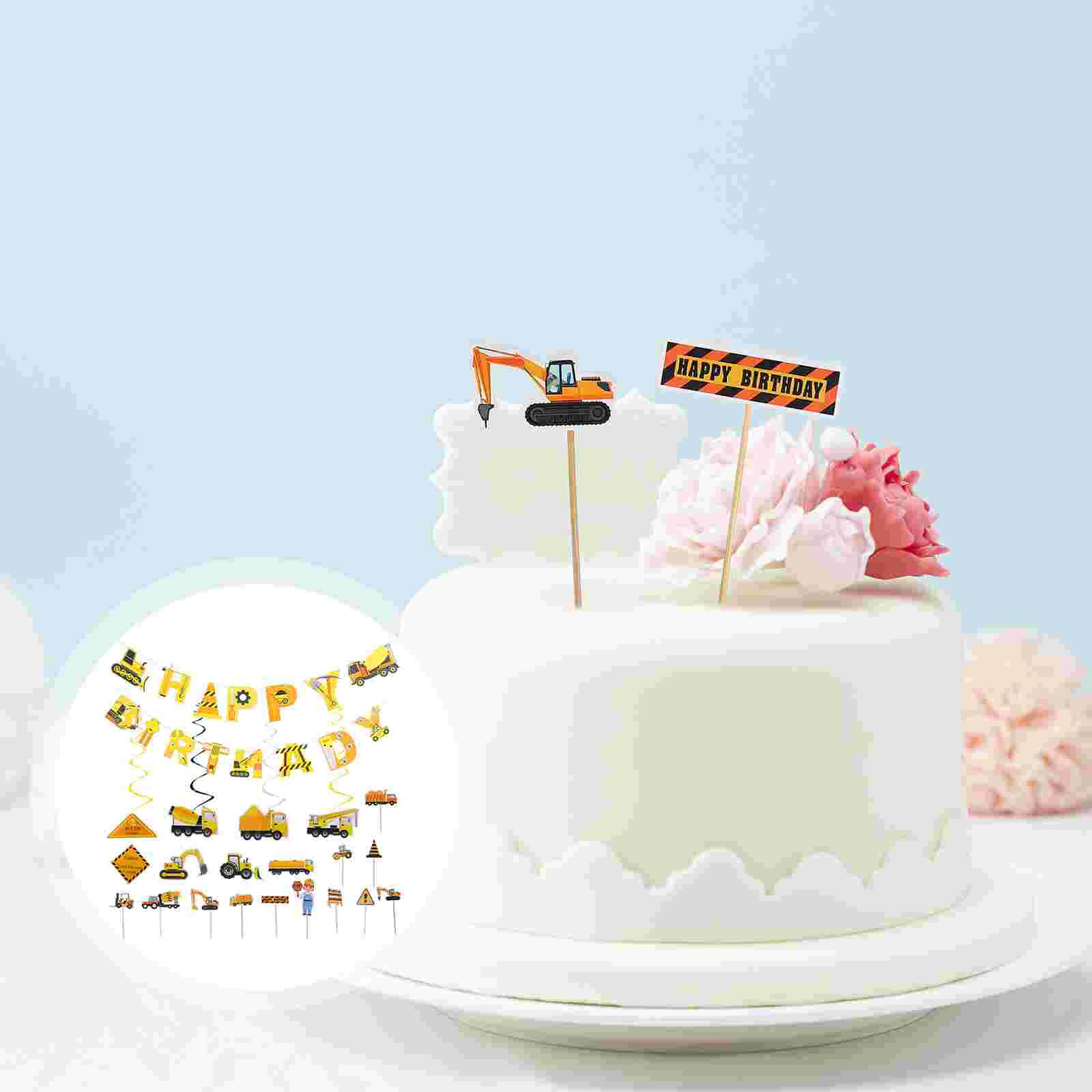 

1 Набор, баннер на тему дня рождения