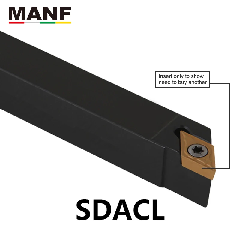 Фото MANF SDACR-1616H11 16 8*8 10*10 S Тип LatheToolholder VNMG вставки токарный станок обрабатывающий резак MANF SDACR-1616H11 16 8*8 10*10 S Тип LatheToolholder VNMG вставки токарный станок обрабатывающий резак