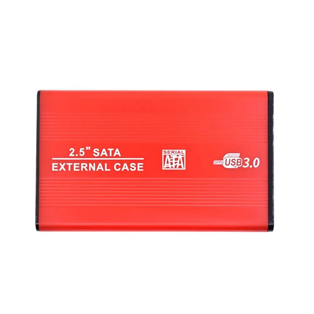 

Внешний чехол TISHRIC 2,5 дюйма SATA, чехол для жесткого диска USB3.0, многоцветный корпус для внешнего жесткого диска Optibay, бокс для жесткого диска