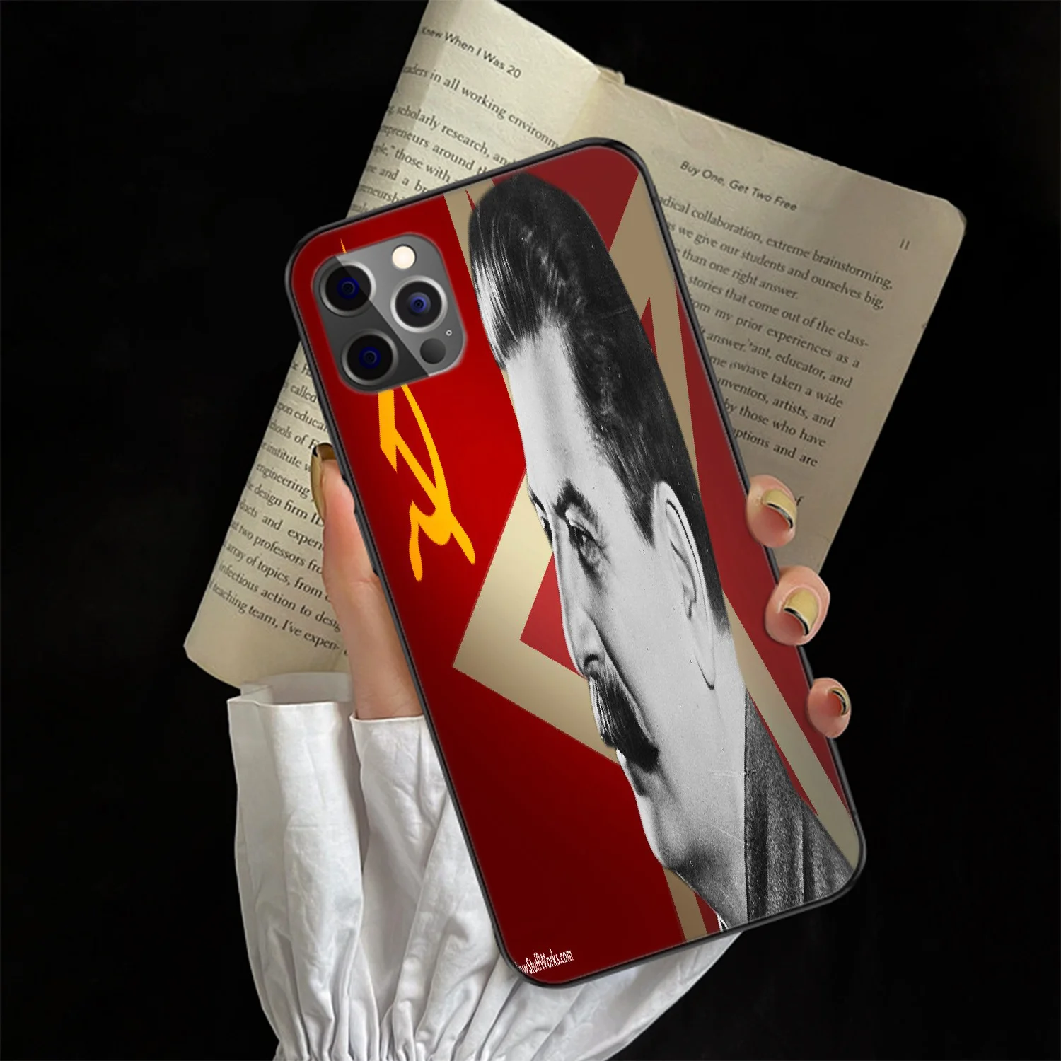 Soviet Union Leader Stalin Phone case For Samsung Galaxy A 3 5 7 8 10 20 21 30 40 50 51 70 71 E S 2016 2018 4G black fashion |