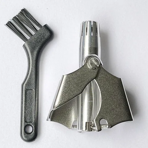 триммер для носа,триммер для носа и ушей,триммер для волос в носу,Триммер для волос в носу, безопасная переносная Бритва для ушей, бритва для носа, бритва для носа, моющиеся ножницы для стрижки волос - изображение