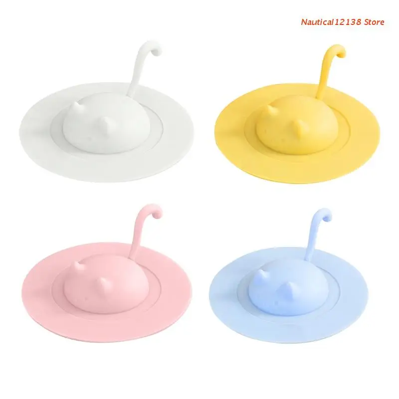 

Напольная дренажная крышка с ручкой, силиконовая дренажная пробка для ванной комнаты, кухни, белья