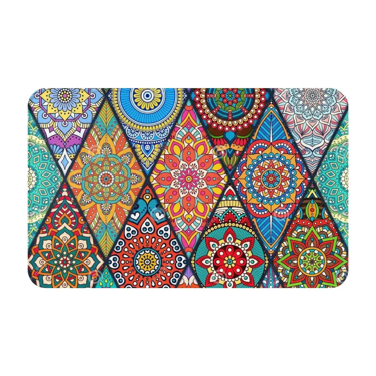 

Mexican Pattern Create A Cozy Atmosphere Skin-Friendly Carpet Mats Floor Mat Thick Warm Coziness Play Non-Fading Warm Home Decor