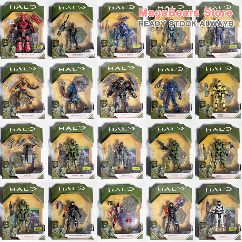Экшн-фигурка Jazwares WCT Halo Infinite 3 75 &quot мастер-шеф UNSC Marine Jackal Raider Spartan Air Assault MK VII Elite Warlord