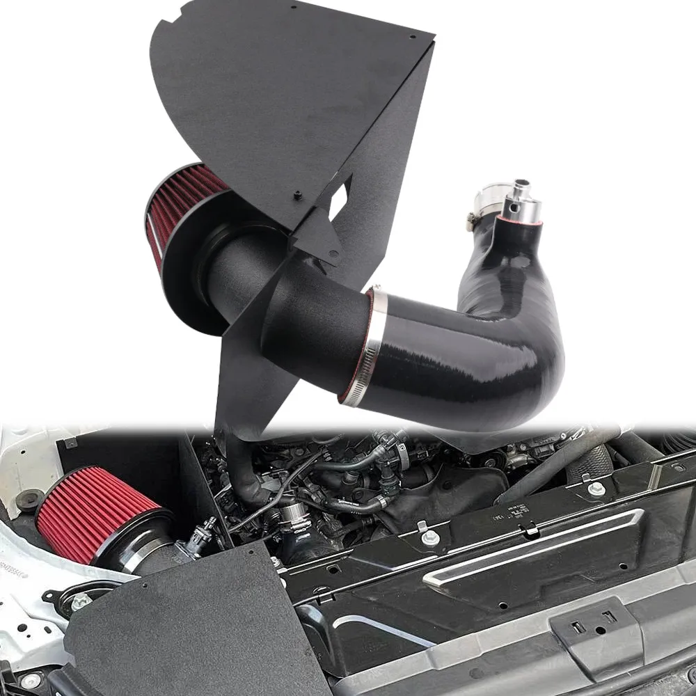 

Комплект впуска холодного воздуха для BMW 2019-2022 320i 330i G20 G21 2,0L L4 B48, впускная труба турбодвигателя