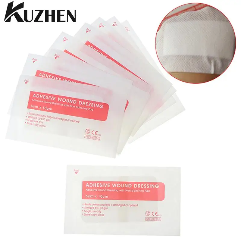 

1/5/10Pcs Wound Healing Dressing Wound Dressing Band Aid Bandage Breathable Self-adhesive Large Wound First Aid Wound Hemostasis