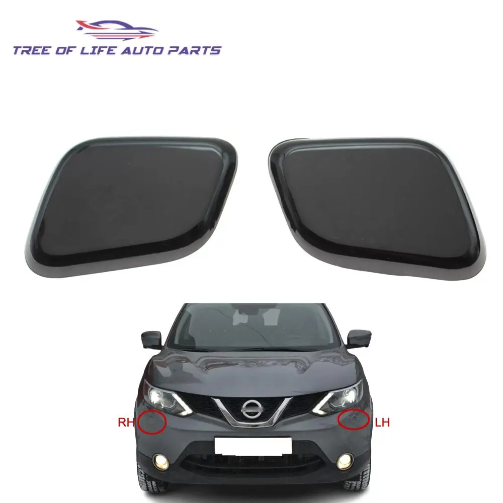 

Передний бампер, омыватель фар, распылительная насадка, крышка с разъемом для Nissan Qashqai Dualis J11 2014 2015 2016 2017 2018