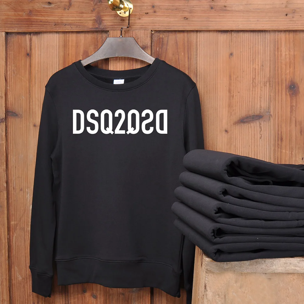 

DSQICOND2 Casual Fashion Cotton Classic Letter Printing Couple Unisex DSQ ICON Street Fashion Hoodie Boyfriend Gift WY740