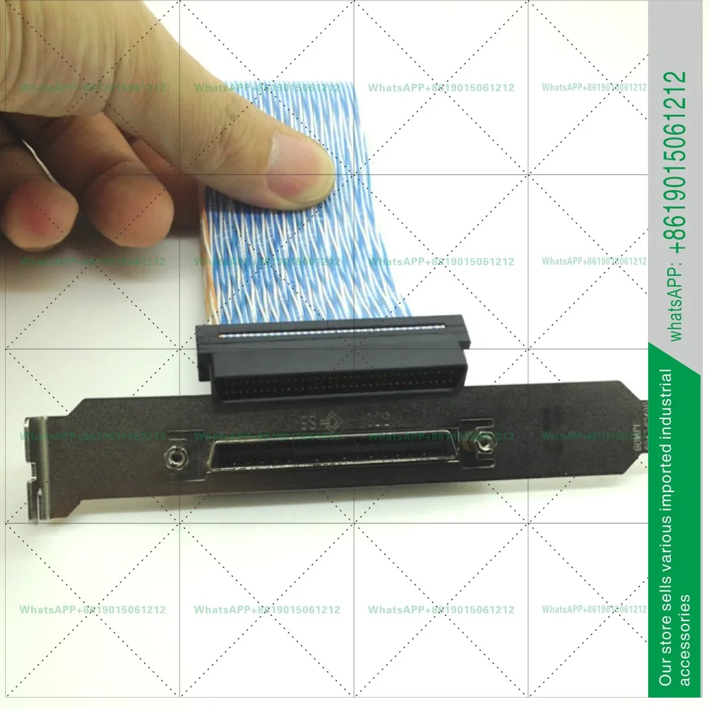 Фото Кабель SCSI, штекер SCSI68, шина SCSI68, длина удлинительного кабеля SCSI 68, мужская/мама, можно заказать №2