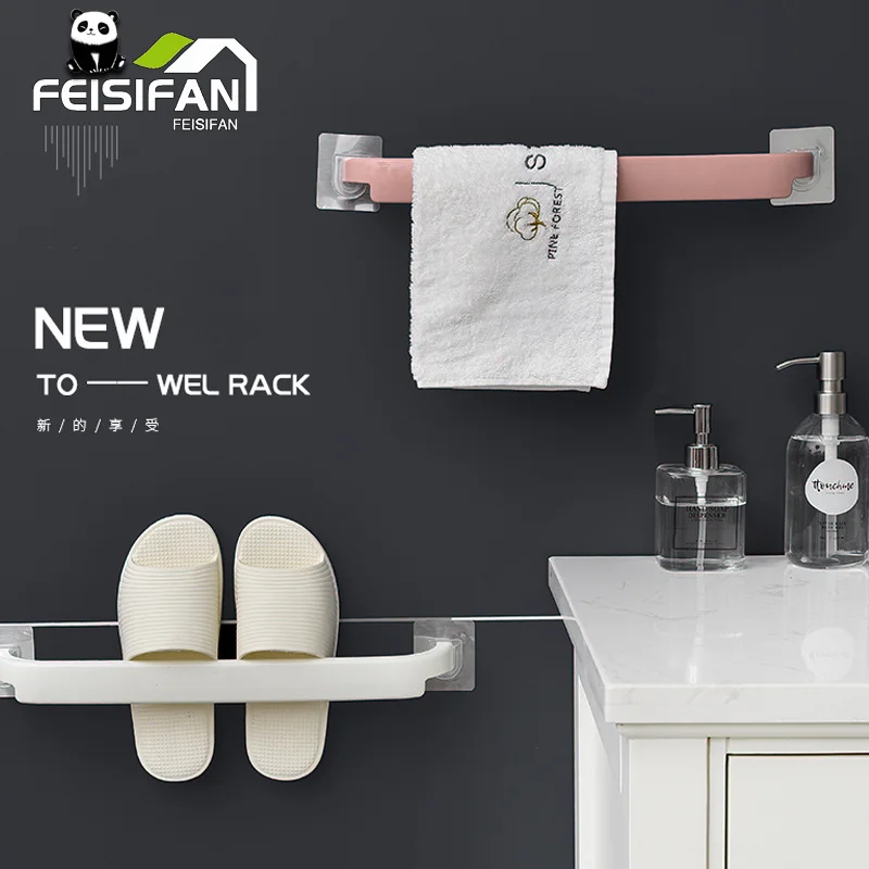 

Home Punch-free Wall-mounted Slipper fold Storage rack Shelf toilet simple hanging shoes Organizer rack Bathroom Acccessories