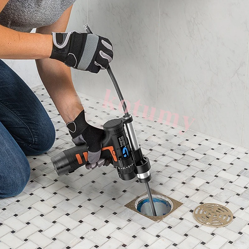 Электрический дренажный станок для труб инструмент очистки стока дренажа