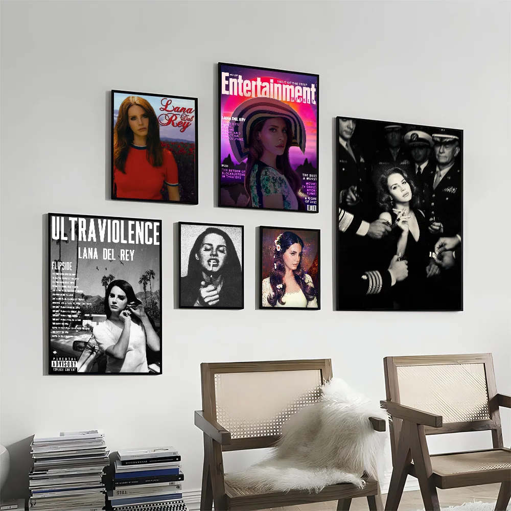Классические кинопостеры-модели Ланы Дель Рей певицы декор для кофейного дома