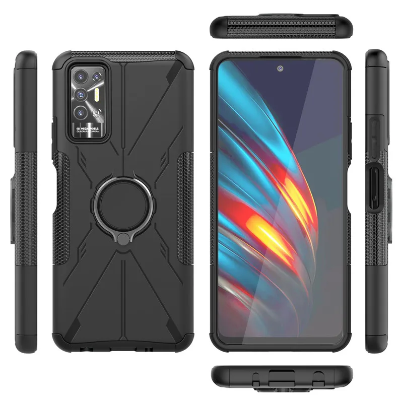 Shockproof Cover For Tecno Pova 2 Case Tecno Pova 2 Cover Hard Holder Back Protective Bumper For Tecno Pova 2 Coque 6.9 inch