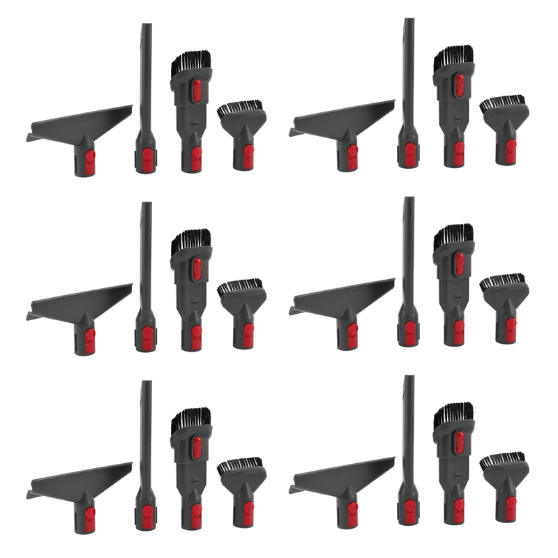 

2023 Hot Sale-24X Accessory Tool Kit Attachment Set For Dyson V7 V8 V10 Sv10 Sv11 Cordless Quick Release Spare Part Tool
