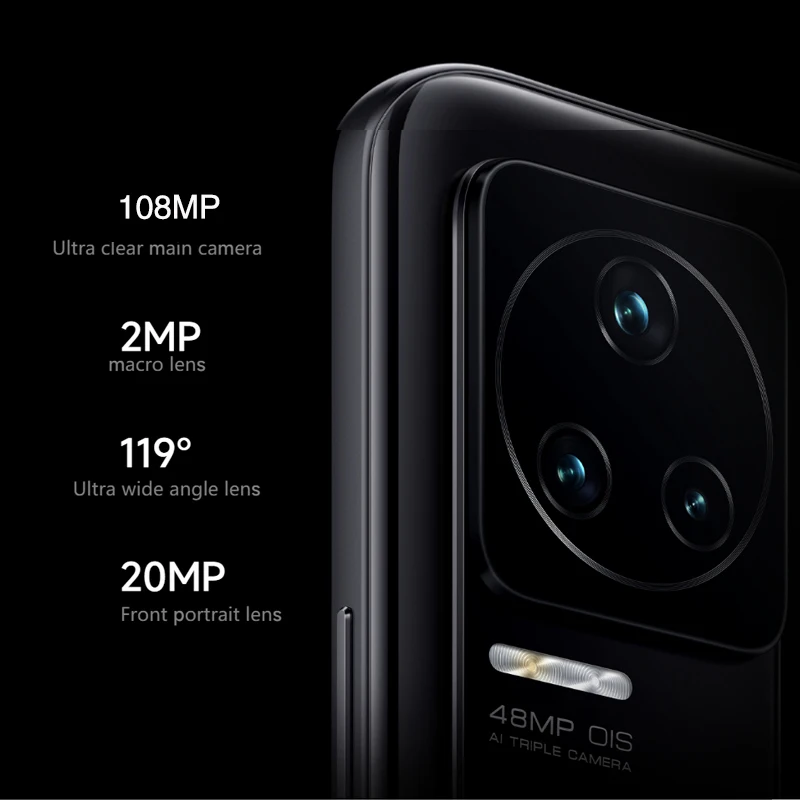 Global Rom Xiaomi Redmi K50 Pro 5G Smartphone MTK Dimensity 9000 Octa Core 5000mAh Battery 120W Fast Charging 108MP OIS Camera