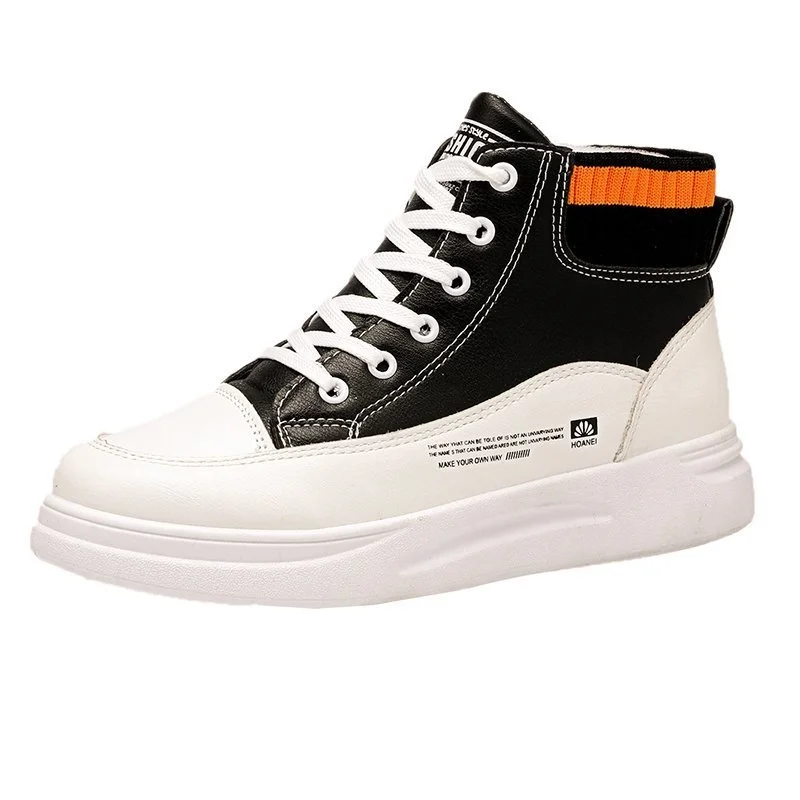 

Новые высокие женские кроссовки Корейская версия уличная спортивная обувь в гонконгском стиле Маленькие белые кроссовки для студентов и п...