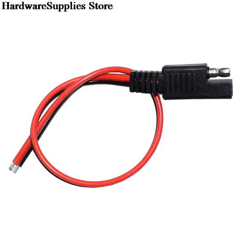 Автомобильный Удлинительный кабель 30 см 12 в SAE Power 18AWG 2 Pin с кабелем