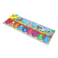piano mat forkids music mat for kids musical mat for toddler orbaby electronic music animal touch play blanket best gift