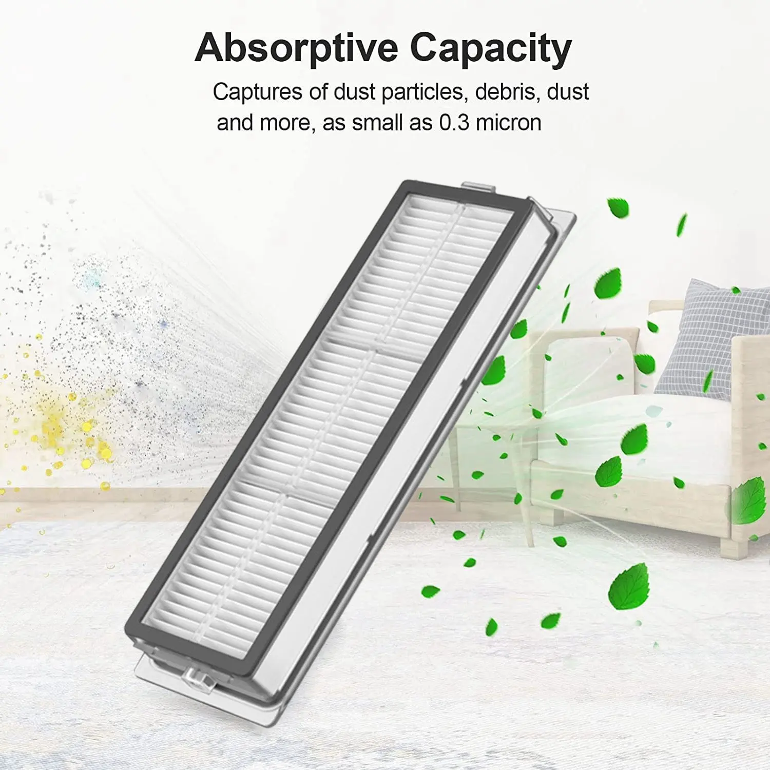 

9Pcs HEPA Filter Side Brush Main Brush Mop Cloth for Xiaomi Mijia 2C Robot Vacuum Cleaner Parts Cleaning Accessories