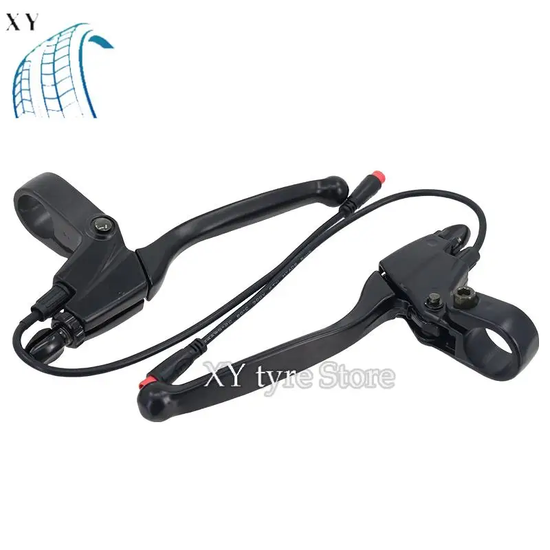 Фото Оригинальный рычаг ручного тормоза для электрического скутера Kukirin G2 Pro KUGOO KIRIN G2 MAX, левый и правый тормоз, запасные части №2